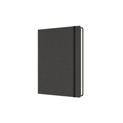 Debden 2027 Designer D18 A5 Day To A Page Charcoal Textured Fabric Diary