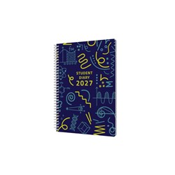 Collins 2027 Student A5 Week To View Spiral Bound Diary