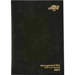 Office Choice 2027 A4 Management Black Week To View 1hr Appointment Wiro Diary
