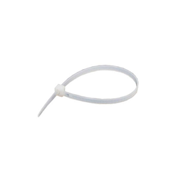 200mm x 4.8mm Cable Tie Solid Natural 1000/bag